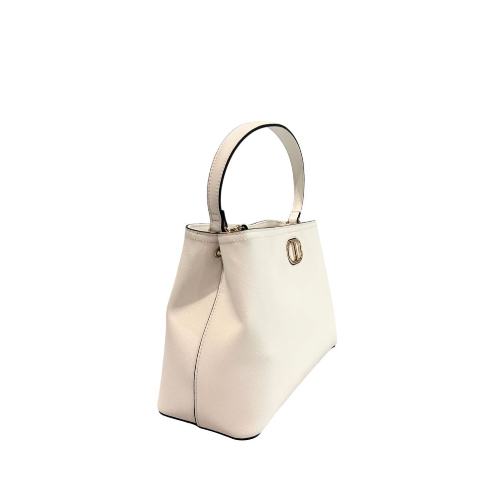 Twinset White PU Women Women's Handbag
