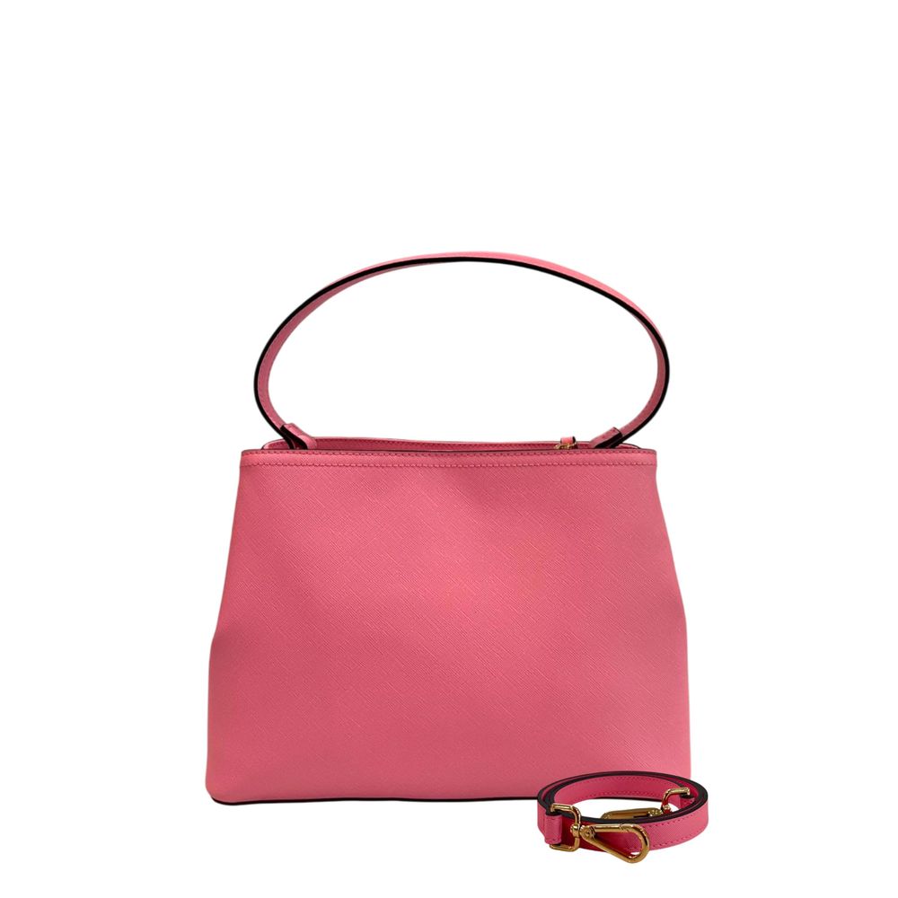 Twinset Pink PU Women Women's Handbag