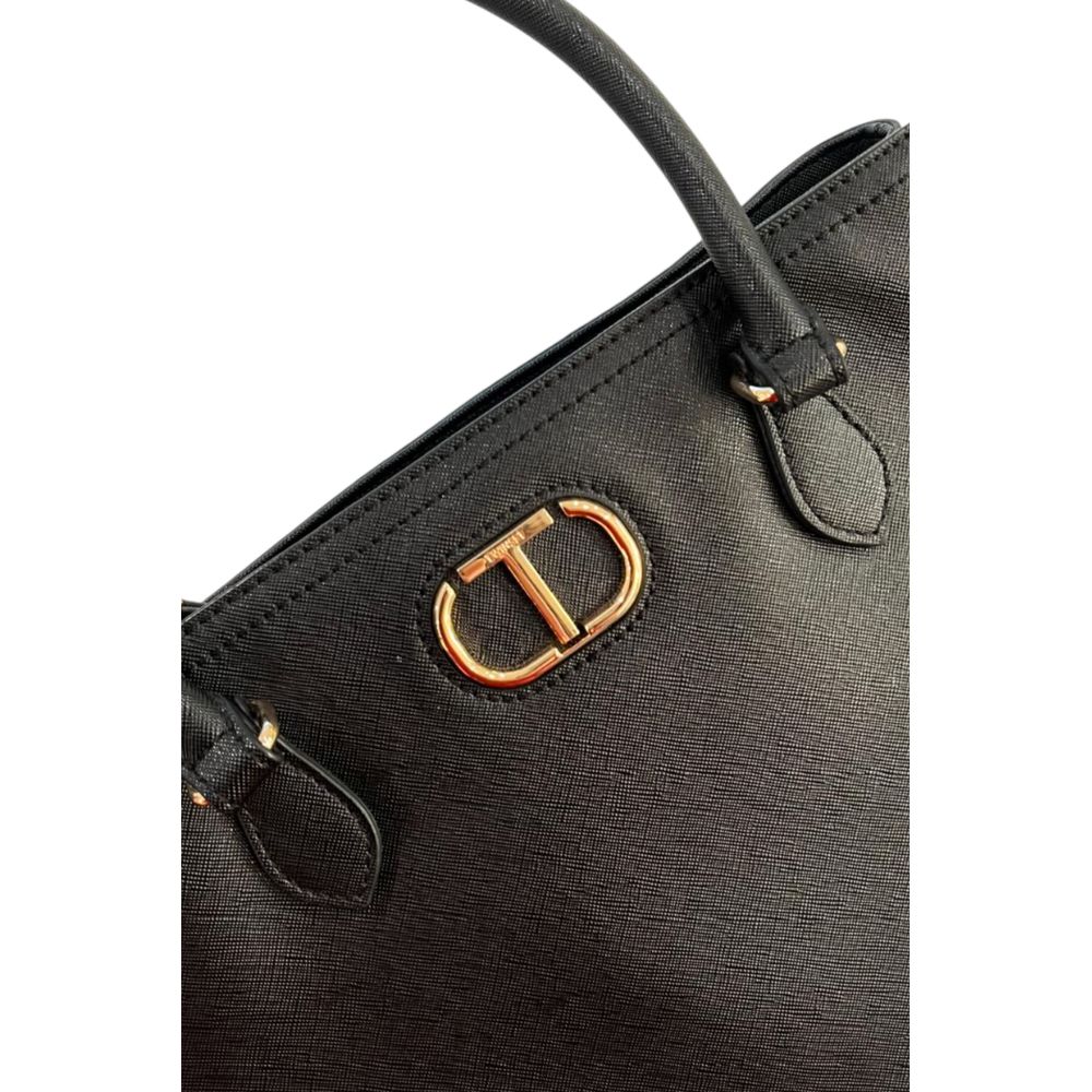 Twinset Yellow Polyurethane Women Shoulder Women's Bag
