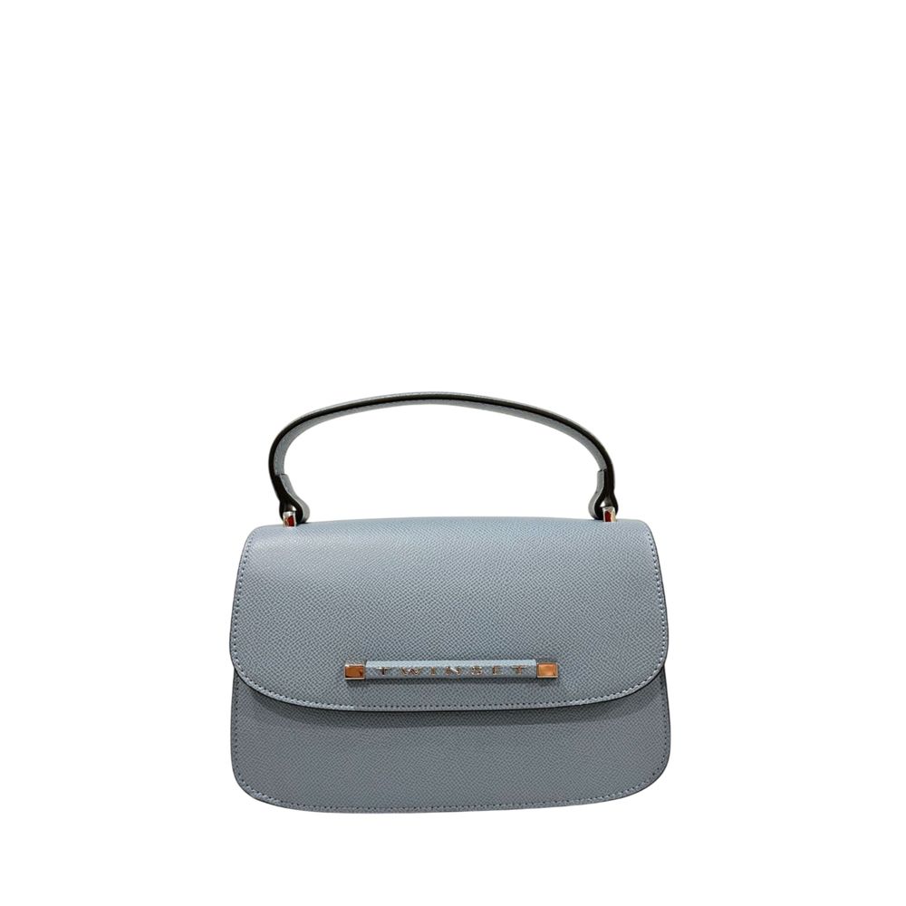 Twinset Blue PU Women Women's Handbag