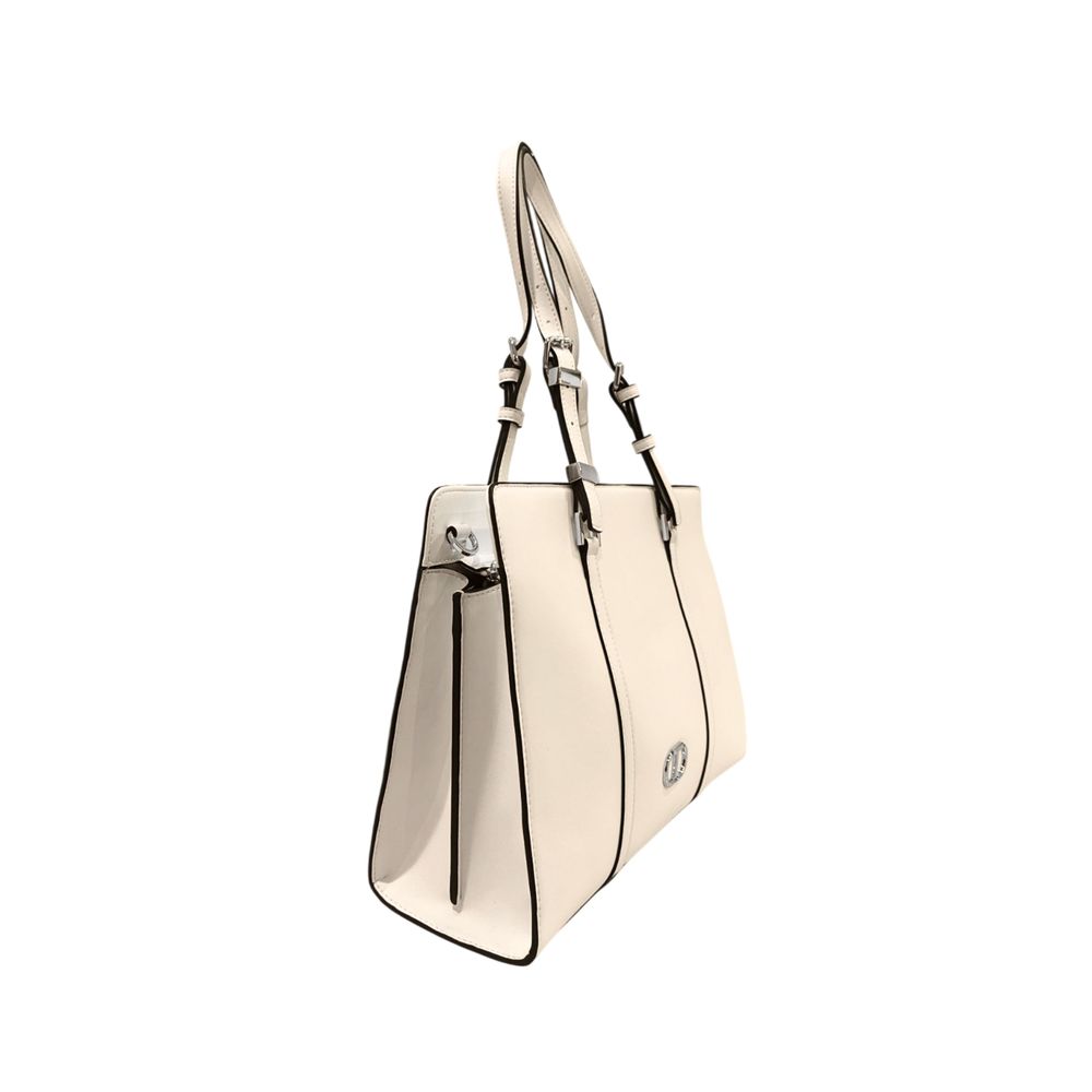 Twinset White PU Women Shoulder Women's Bag