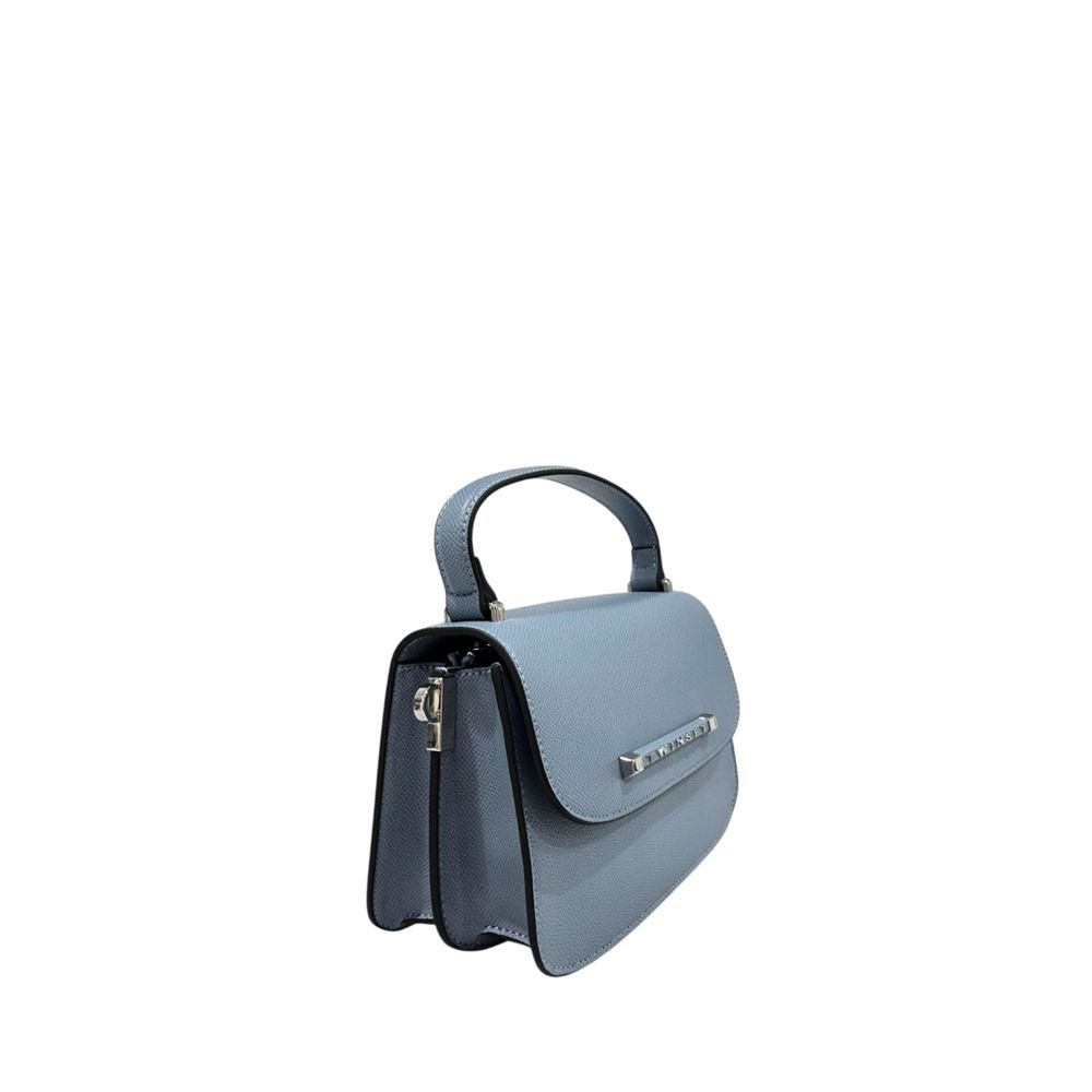Twinset Blue PU Women Women's Handbag
