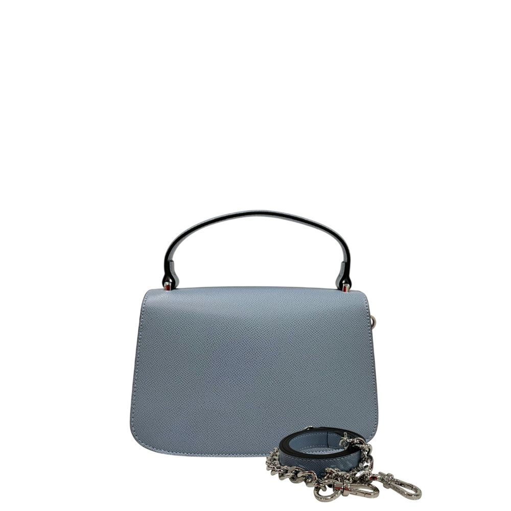 Twinset Blue PU Women Women's Handbag