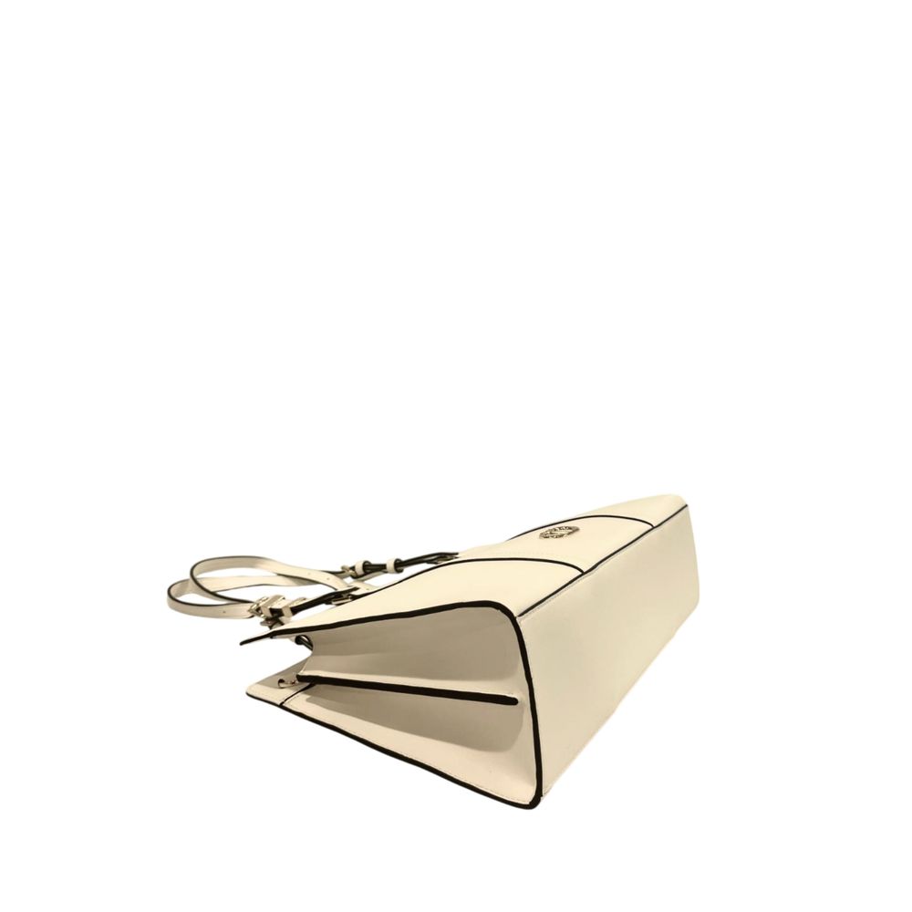 Twinset White PU Women Shoulder Women's Bag
