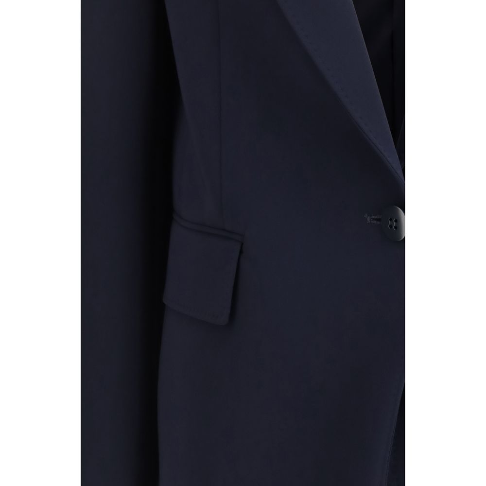 Max Mara Blue Triacetate Women's Blazer