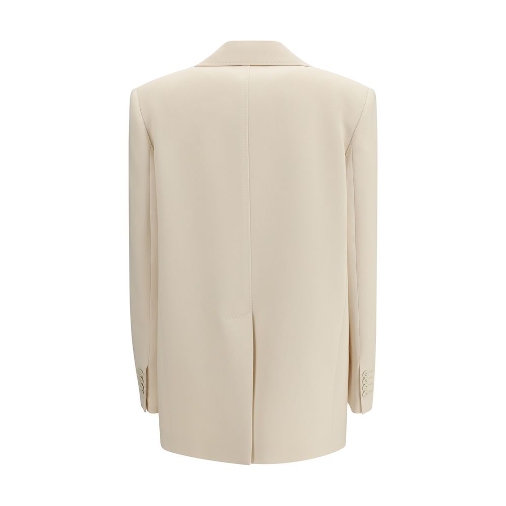 Max Mara Beige Triacetate Women's Blazer