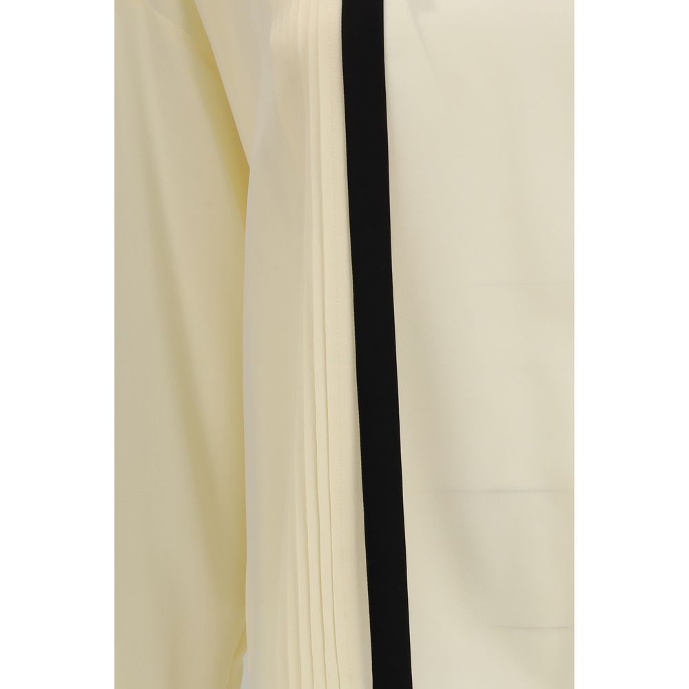 Max Mara Beige Silk Women's Blouse