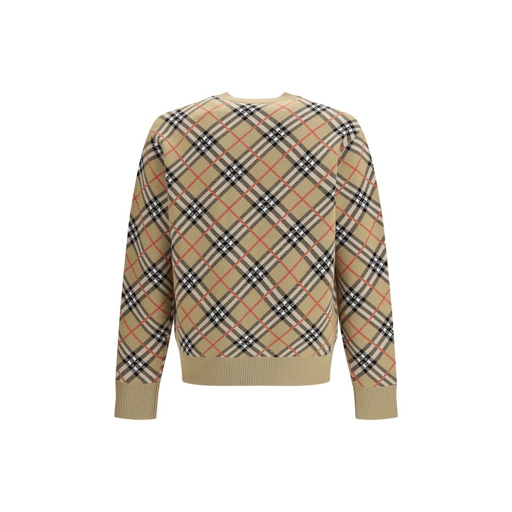 Burberry Beige Cotton Men's Sweatshirt