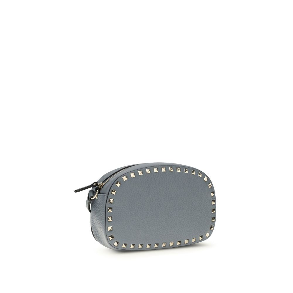 Valentino Garavani Blue Calf Leather Bos Taurus Shoulder Women's Bag