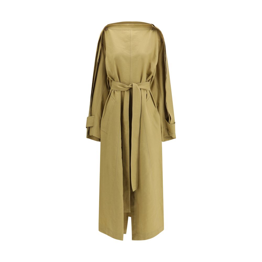 Petar Petrov Beige Lyocell Trench Women's Coat