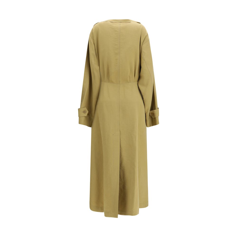 Petar Petrov Beige Lyocell Trench Women's Coat