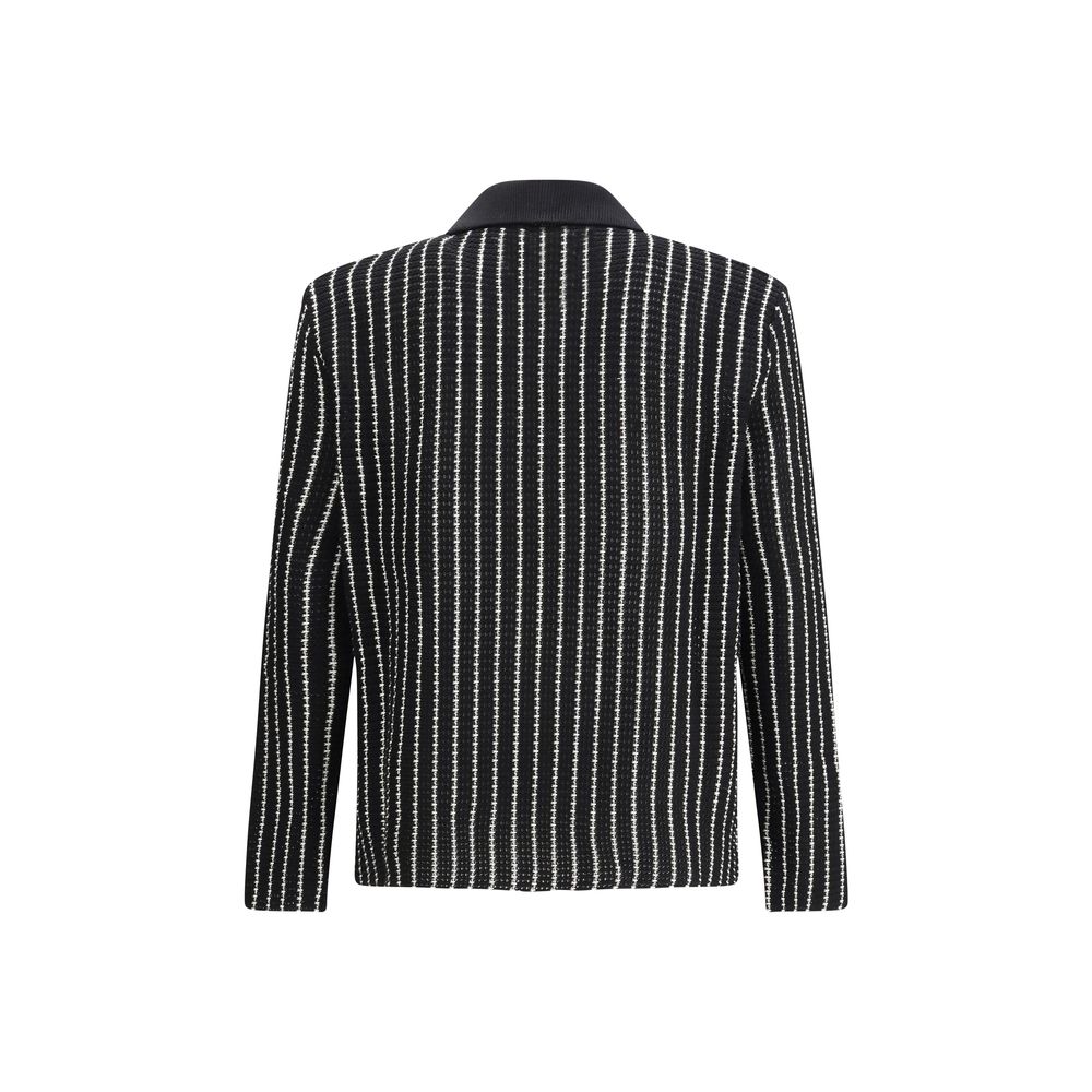 Jil Sander Black Cotton Men's Cardigan