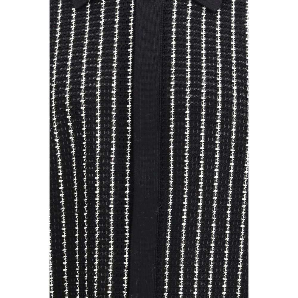 Jil Sander Black Cotton Men's Cardigan