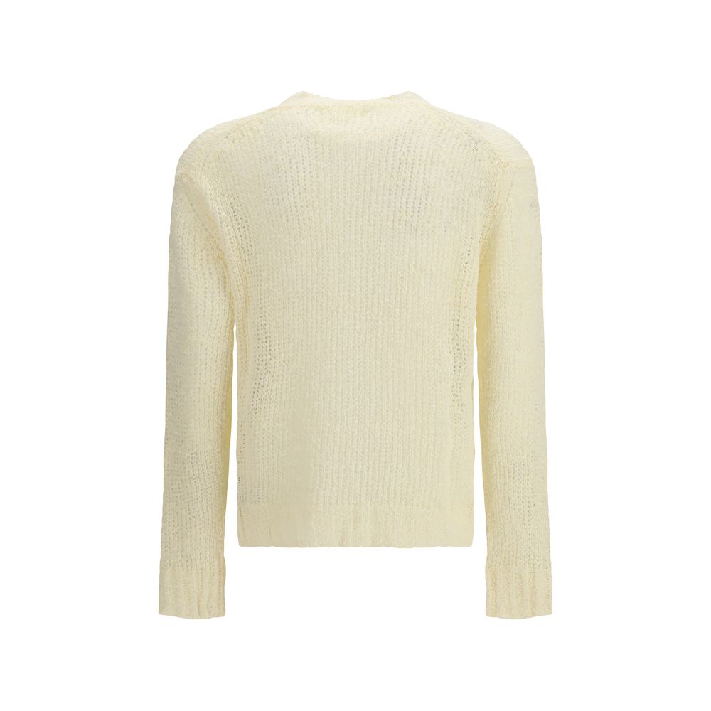 Jil Sander Bicolor Linen Men's Sweatshirt