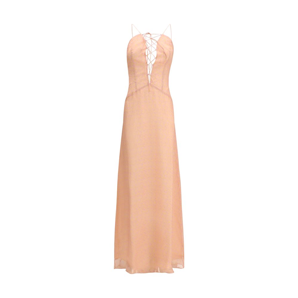 Kristina Ti Multicolor Silk Casual Women's Dress