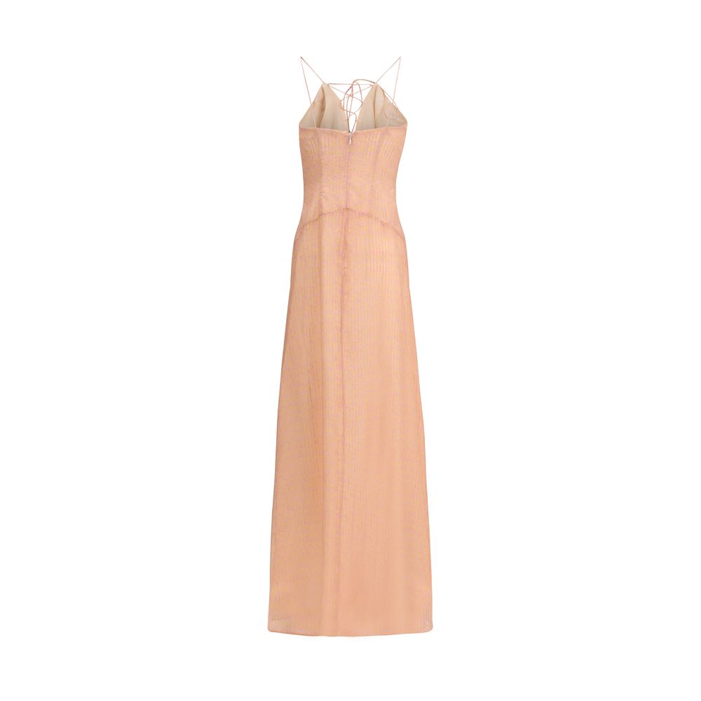 Kristina Ti Multicolor Silk Casual Women's Dress