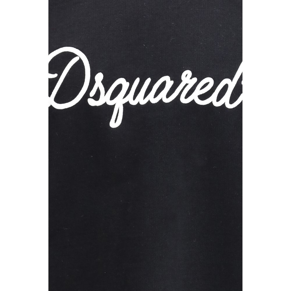 Dsquared² Black Cotton Men's Sweatshirt