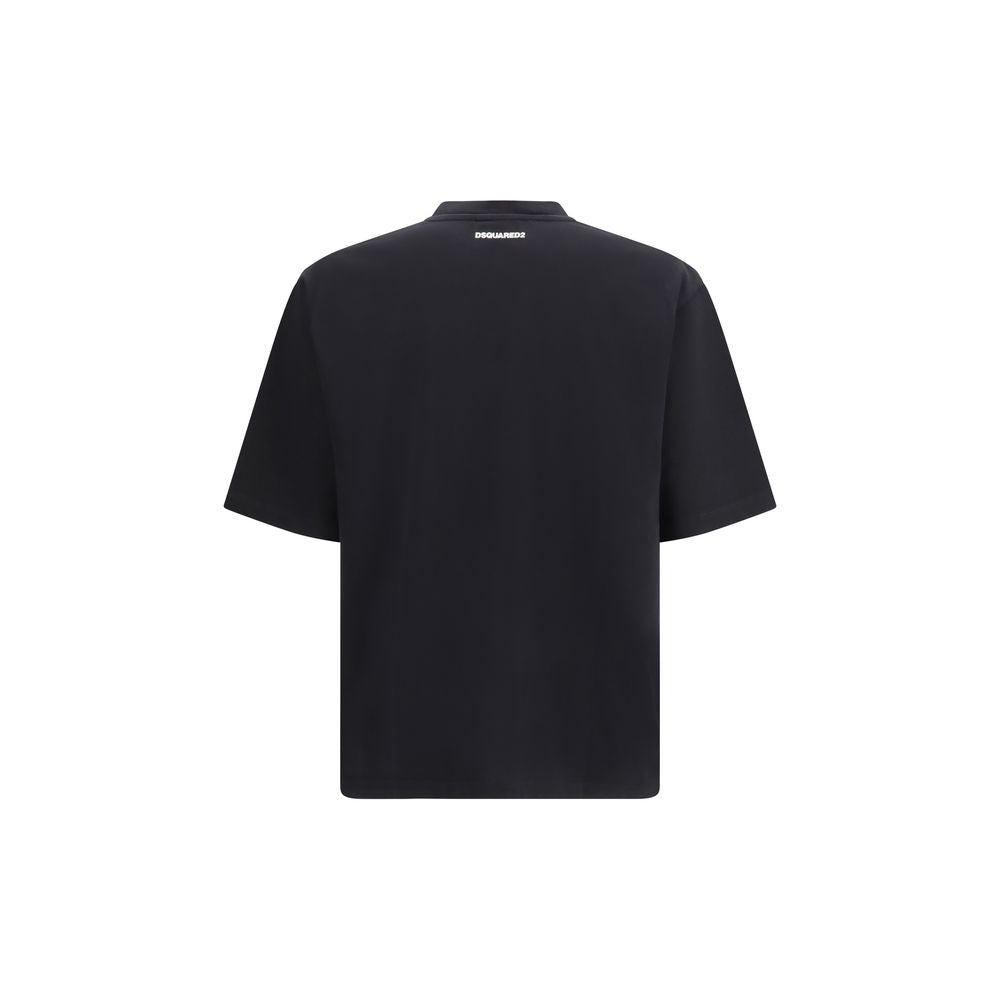 Dsquared² Black Cotton Men's T-Shirt