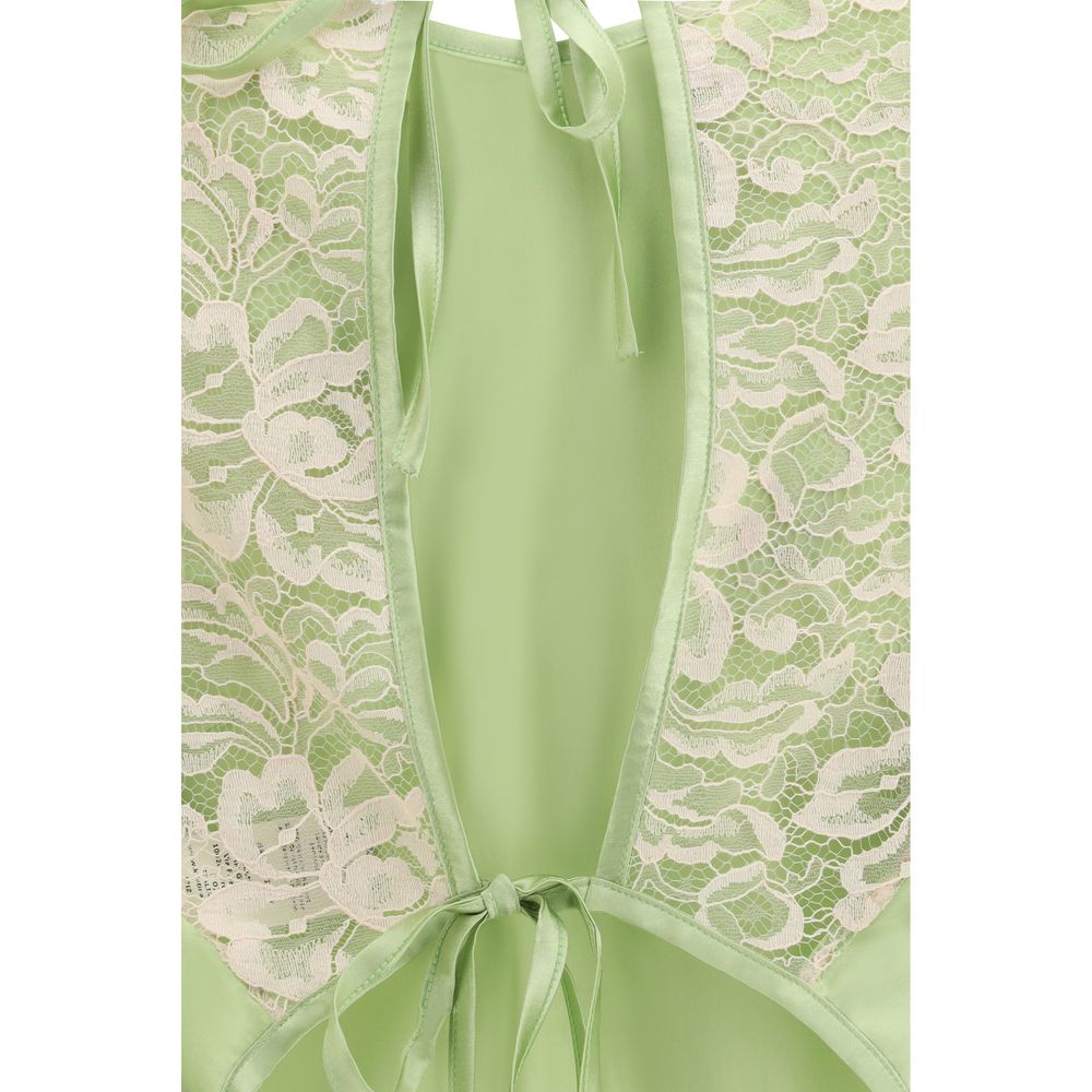 Kristina Ti Bicolor Silk Women's Blouse