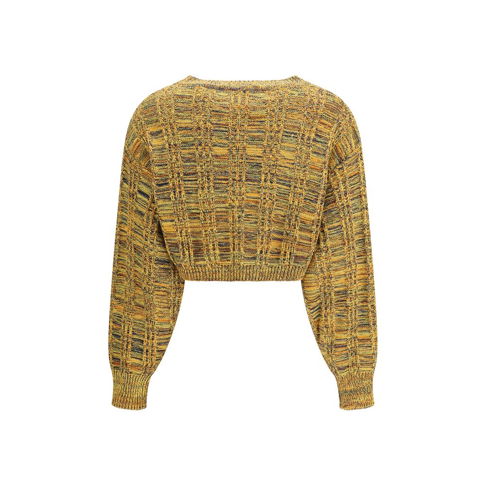 Kristina Ti Multicolor Cotton Women's Sweatshirt