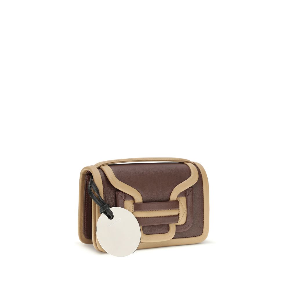 Pierre Hardy Brown Calf Leather Bos Taurus Shoulder Women's Bag