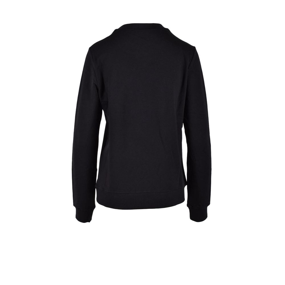 Love Moschino Black Cotton Women's Sweatshirt