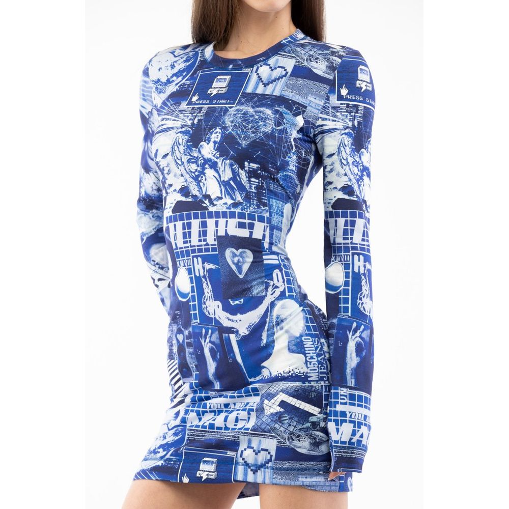 Moschino Multicolor Cotton Casual Women's Dress