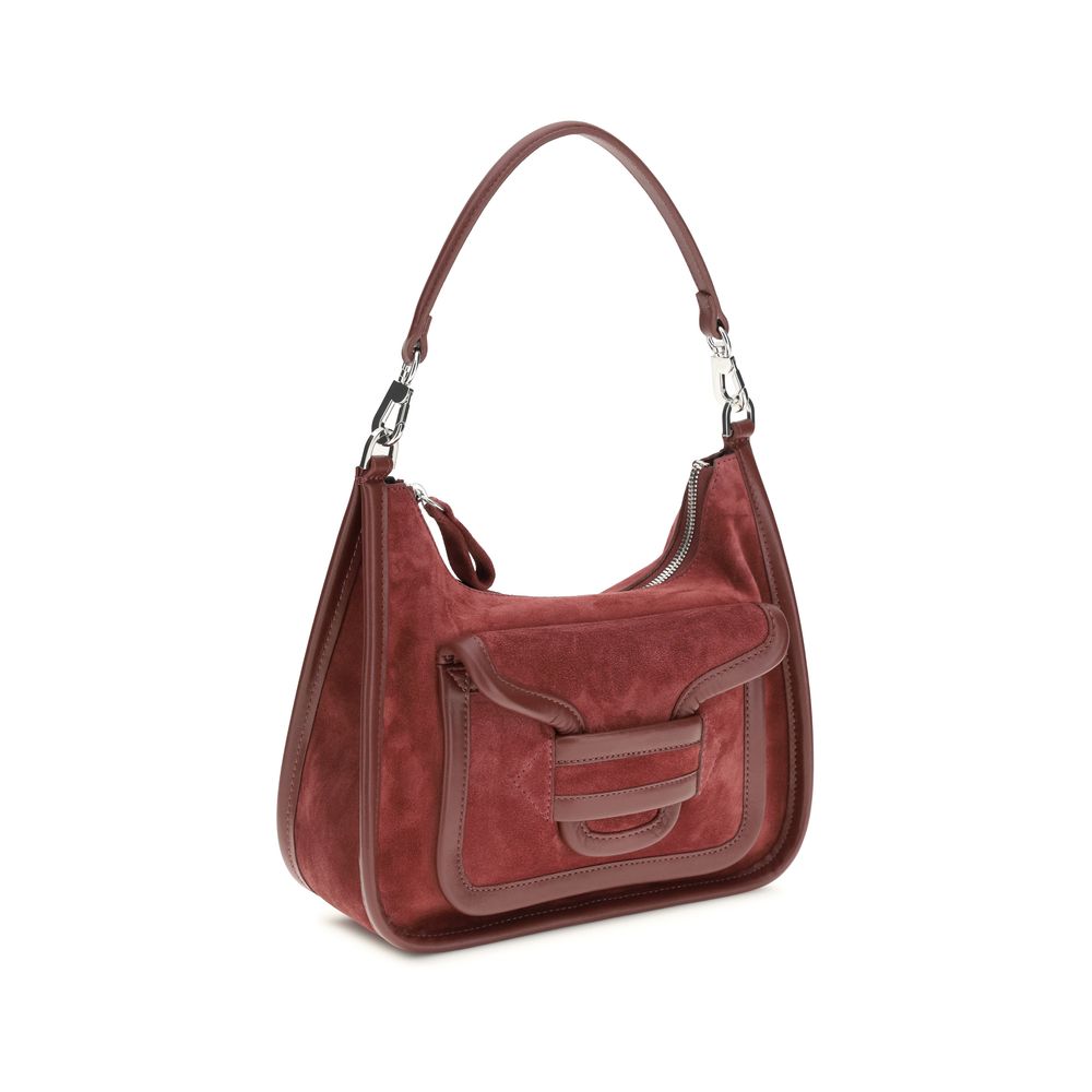 Pierre Hardy Bordeaux Calf Leather Bos Taurus Shoulder Women's Bag