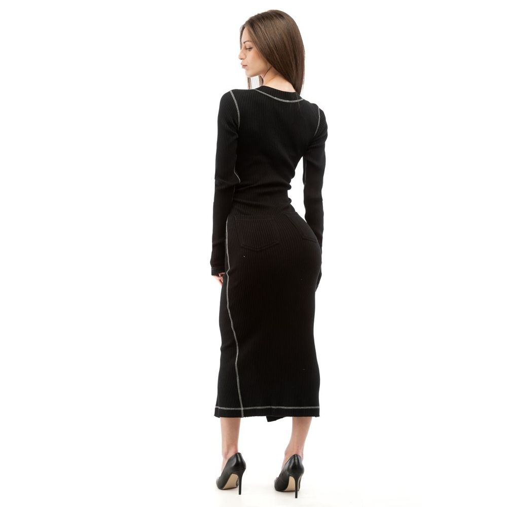 Moschino Multicolor Cotton Casual Women's Dress