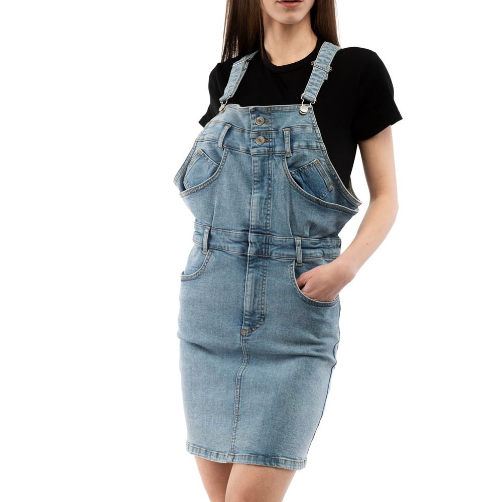 Moschino Multicolor Cotton Casual Women's Dress