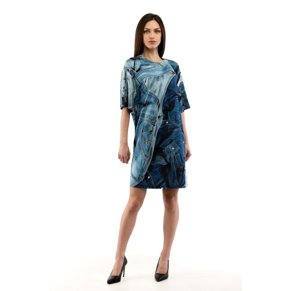 Moschino Multicolor Viscose Casual Women's Dress