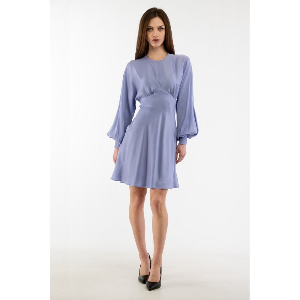 Moschino Purple Marabou Casual Women's Dress
