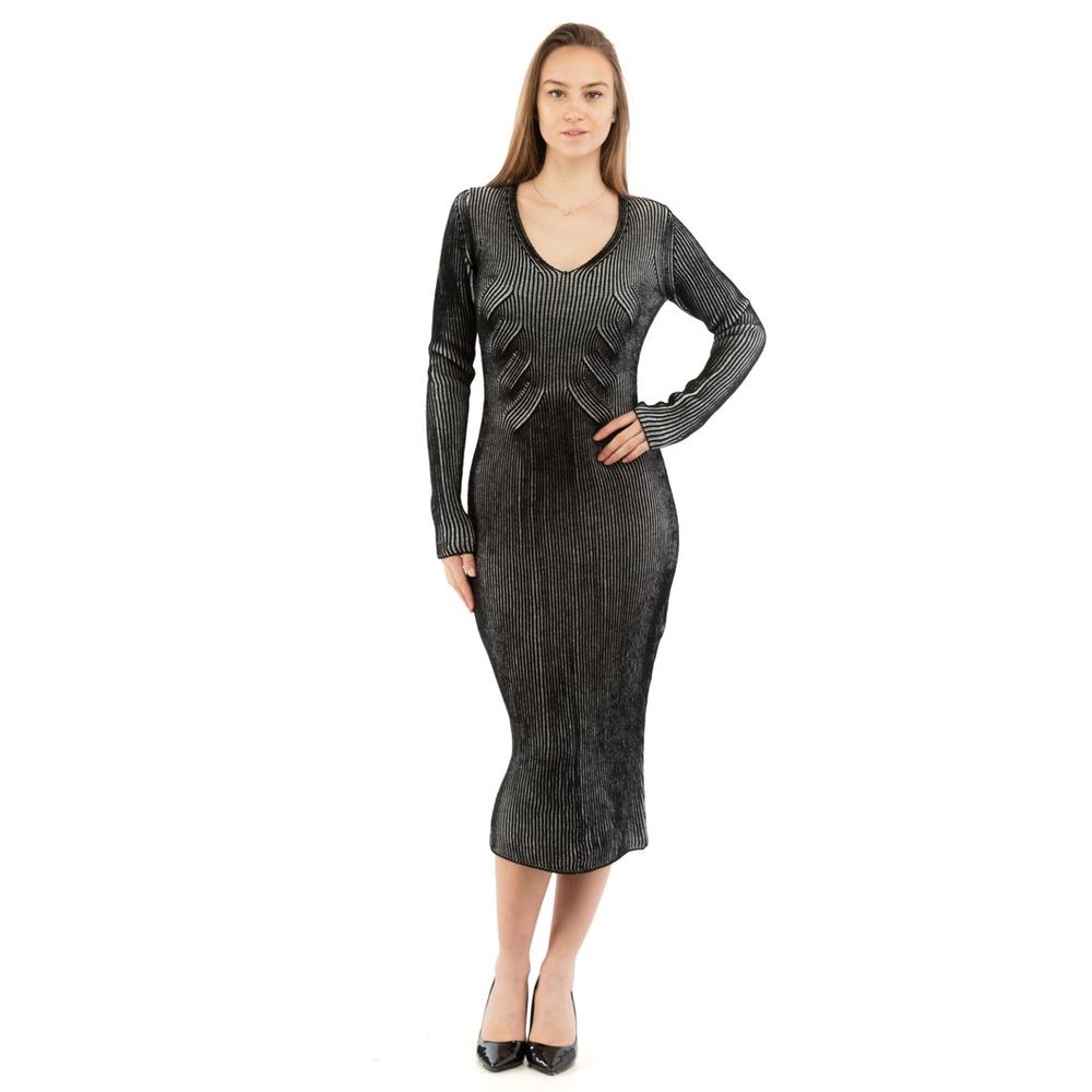 Moschino Multicolor Wool Casual Women's Dress
