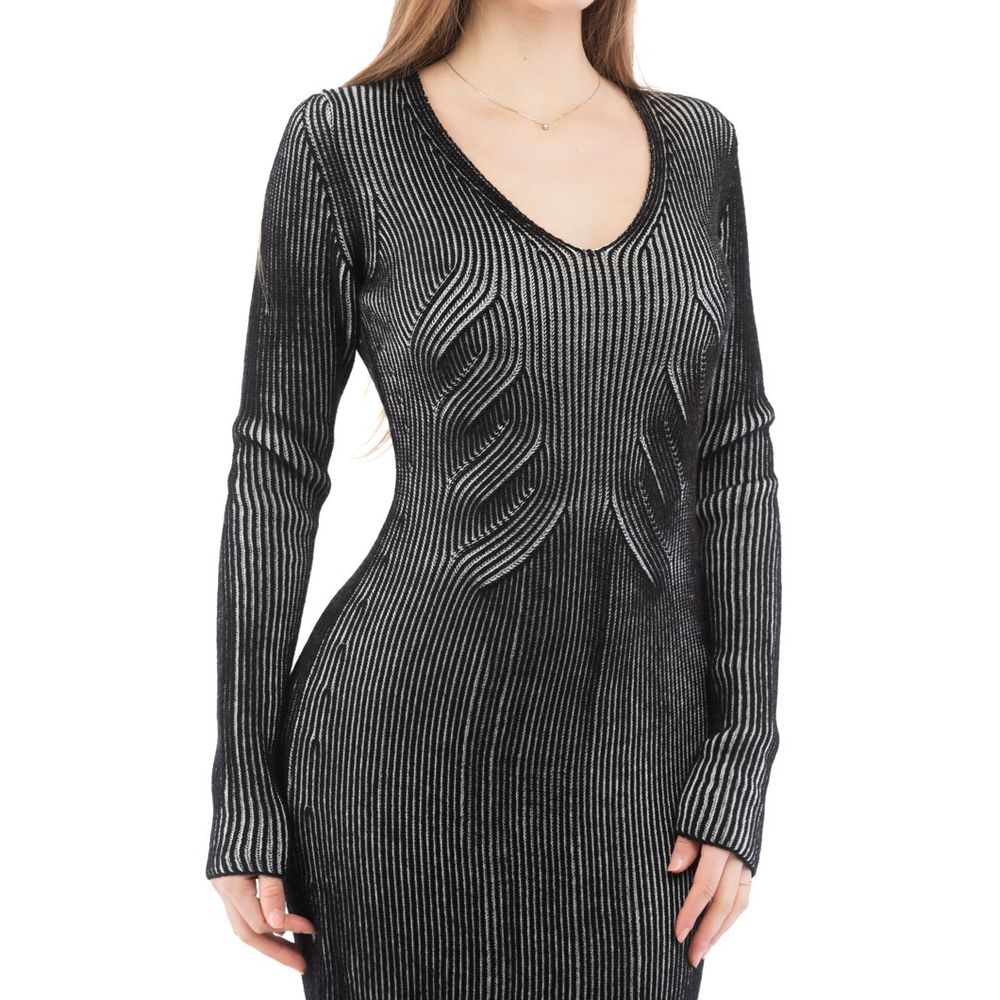 Moschino Multicolor Wool Casual Women's Dress