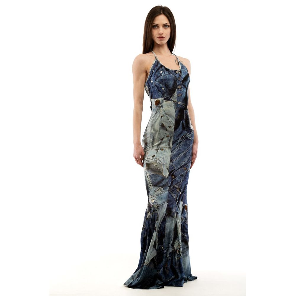 Moschino Multicolor Viscose Casual Women's Dress