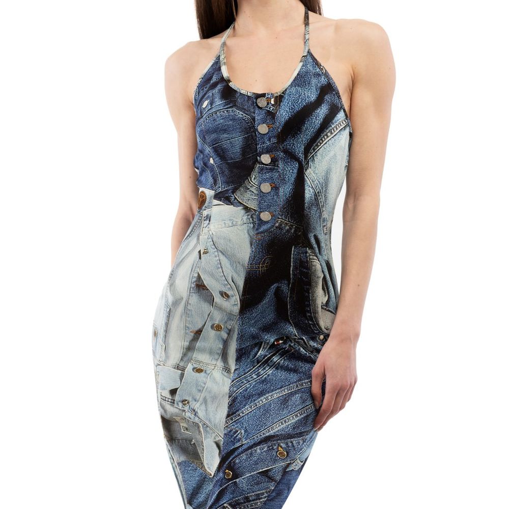 Moschino Multicolor Viscose Casual Women's Dress