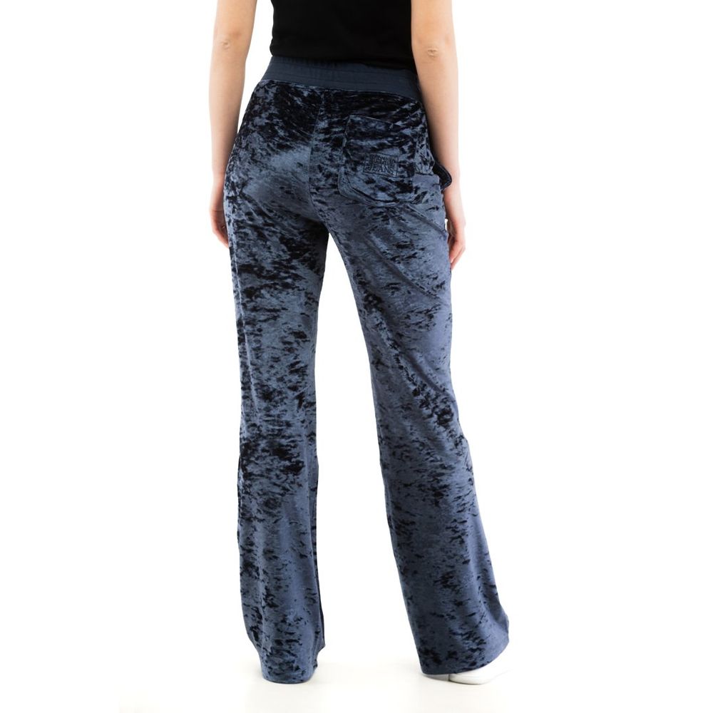 Moschino Blue Polyester Casual Women's Pants