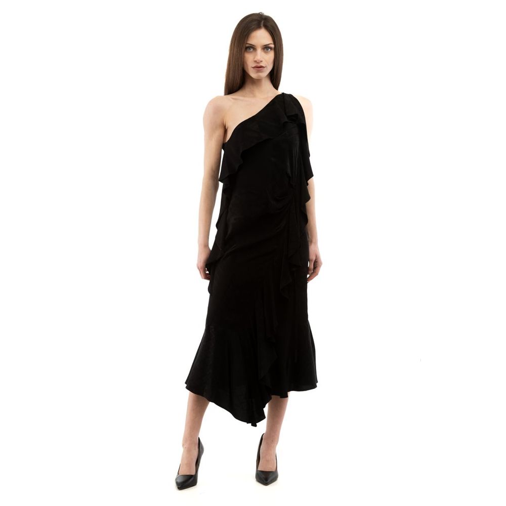 Moschino Black Viscose Cocktail Women's Dress