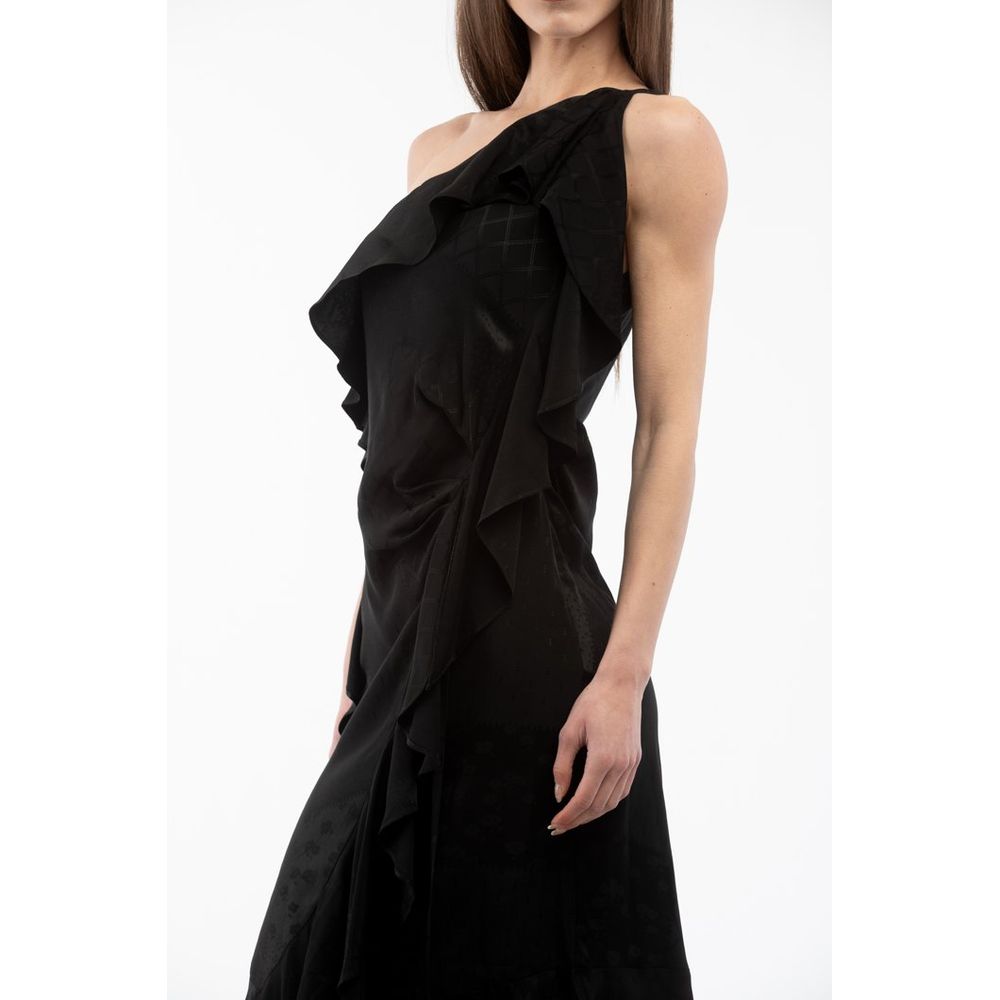 Moschino Black Viscose Cocktail Women's Dress