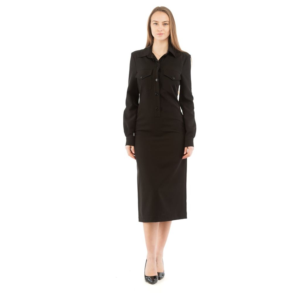 Moschino Black Polyester Casual Women's Dress