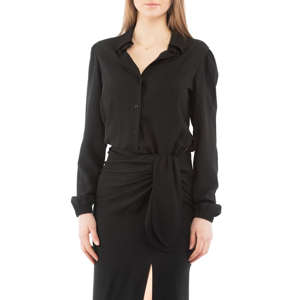 Moschino Black Marabou Casual Women's Dress