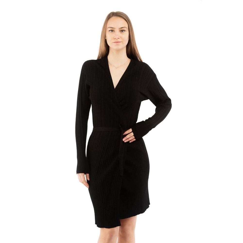 Moschino Black Viscose Casual Women's Dress