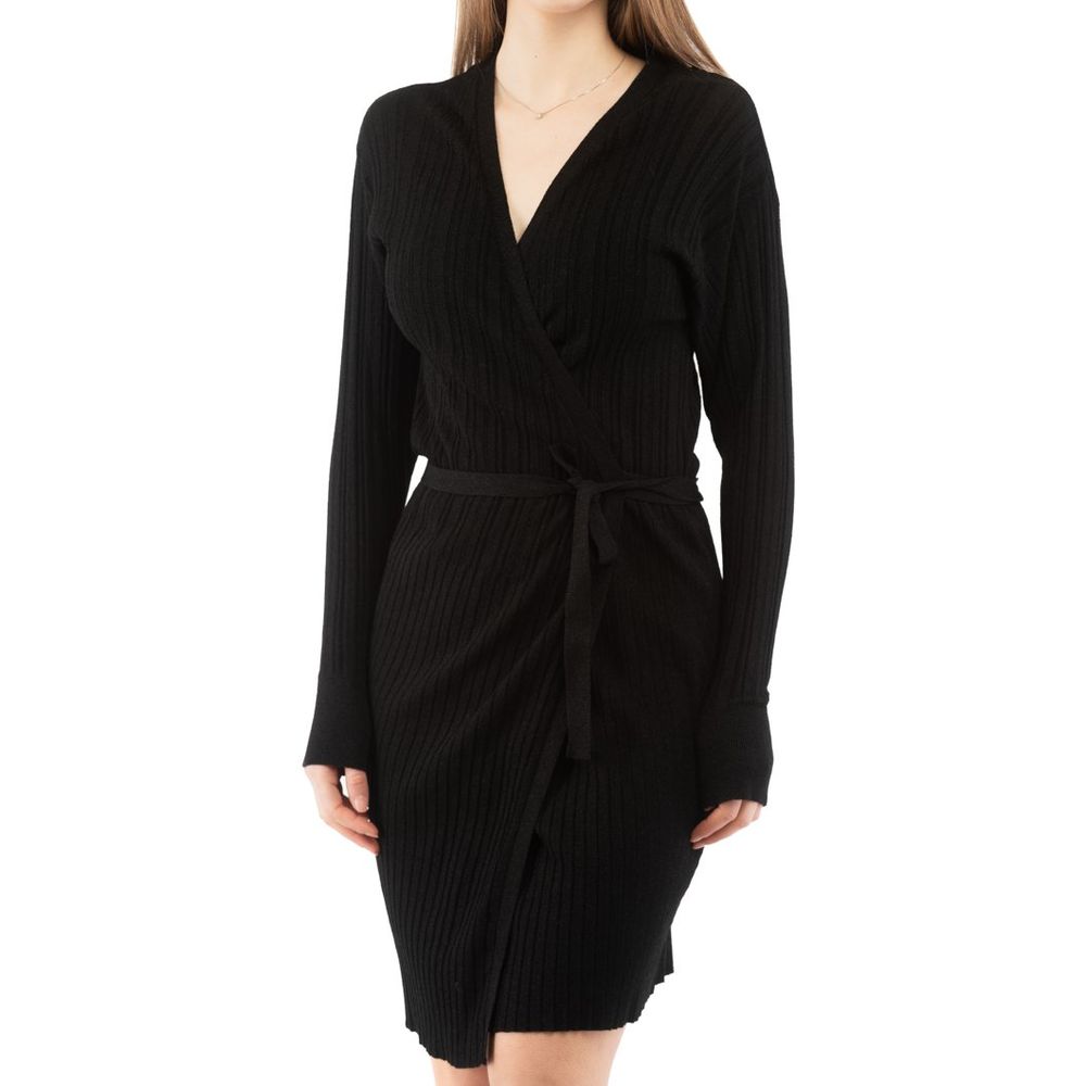 Moschino Black Viscose Casual Women's Dress