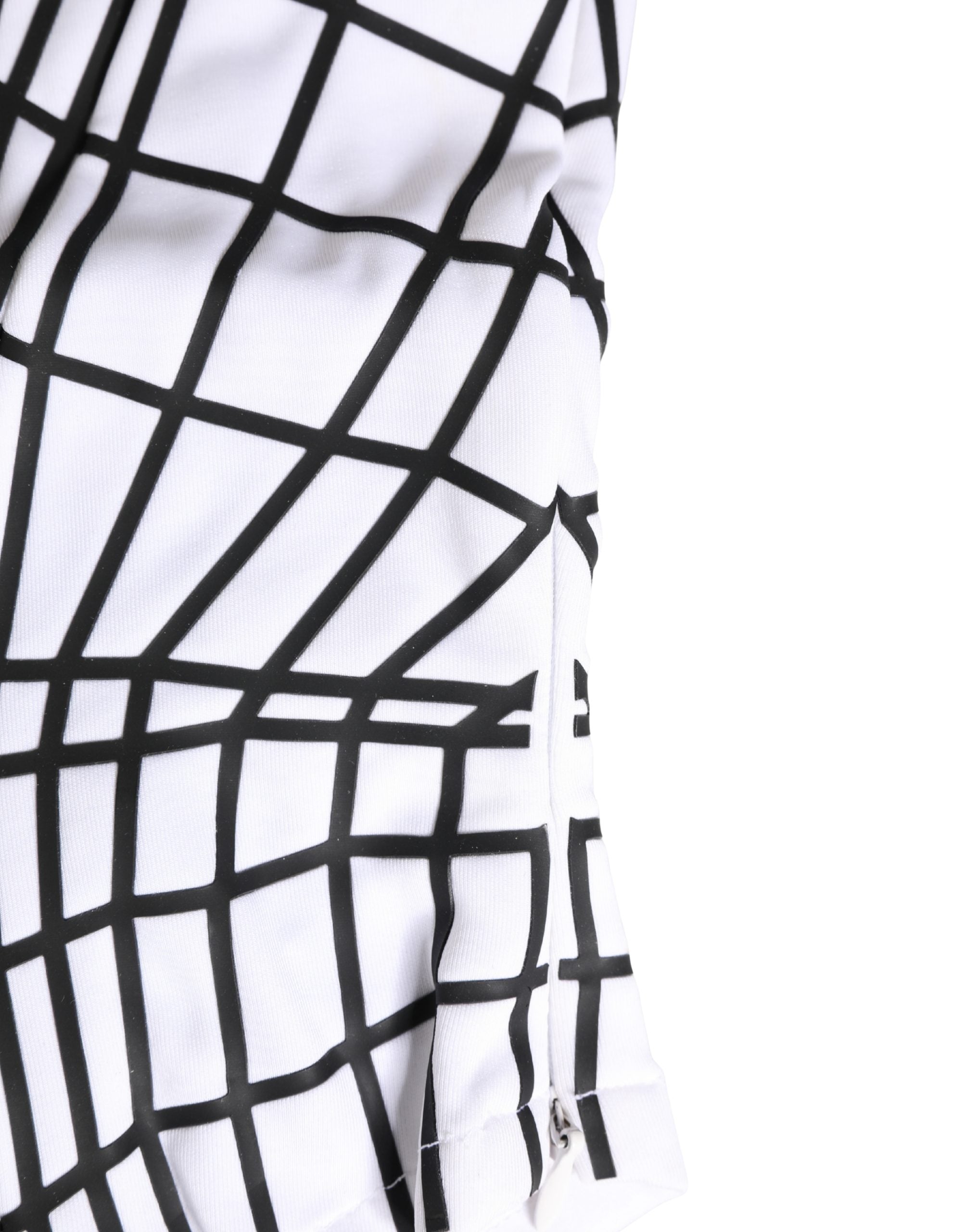 Dolce & Gabbana Men White Stripes Nylon Ski Mask Balaclava Men's Hat