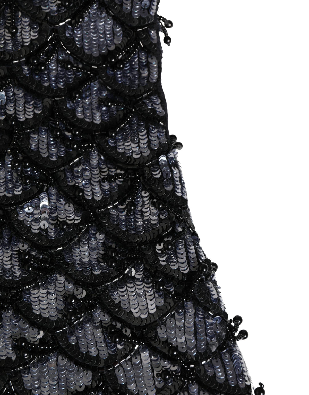 Dolce & Gabbana Black Wool Crystal Embellished Balaclava Women's Hat