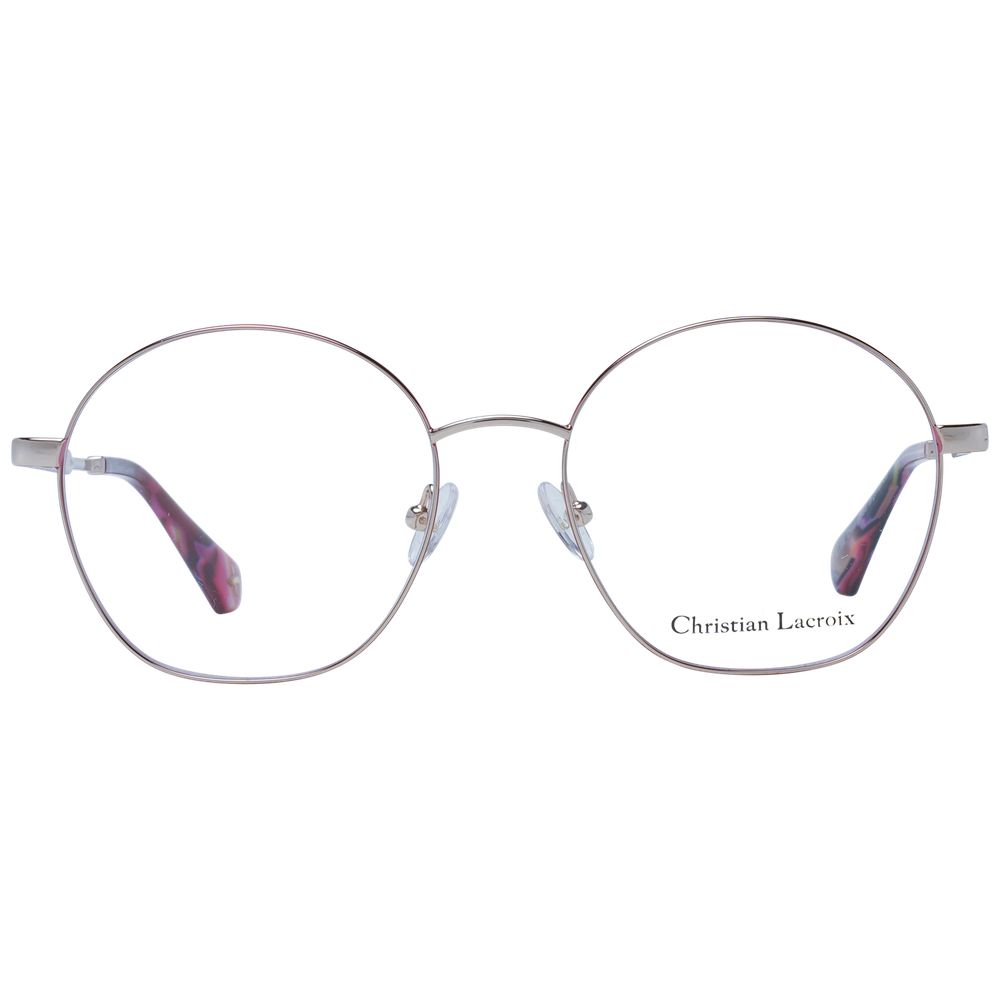 Christian Lacroix Gold Stainless Steel Glasses Women's (Frames)