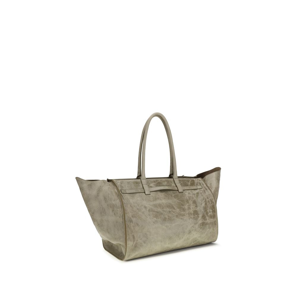 Benedetta Bruzziches Beige Calf Leather Bos Taurus Shoulder Women's Bag