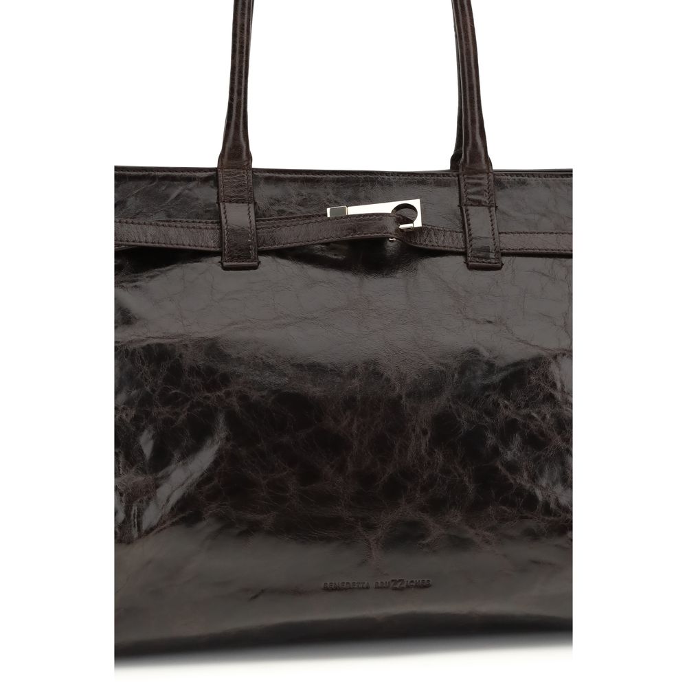 Benedetta Bruzziches Brown Calf Leather Bos Taurus Shoulder Women's Bag