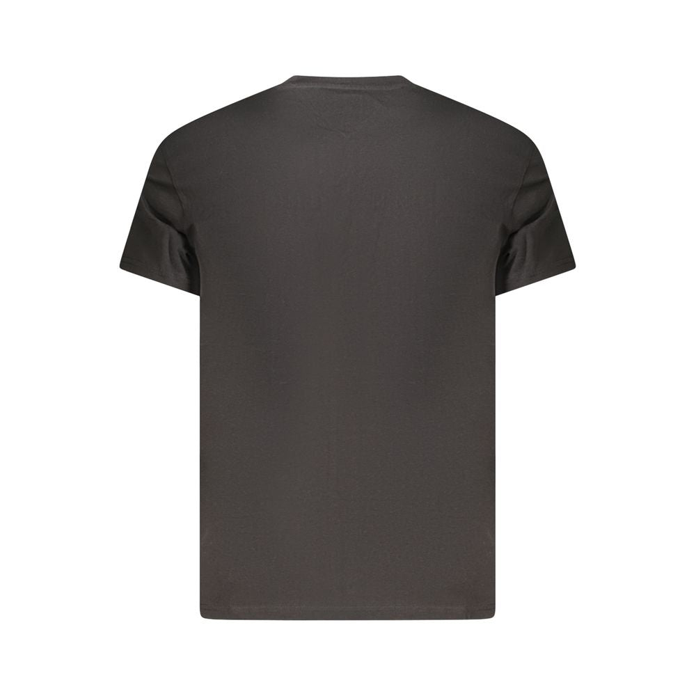 Tommy Hilfiger Black Cotton Mens Men's T-Shirt