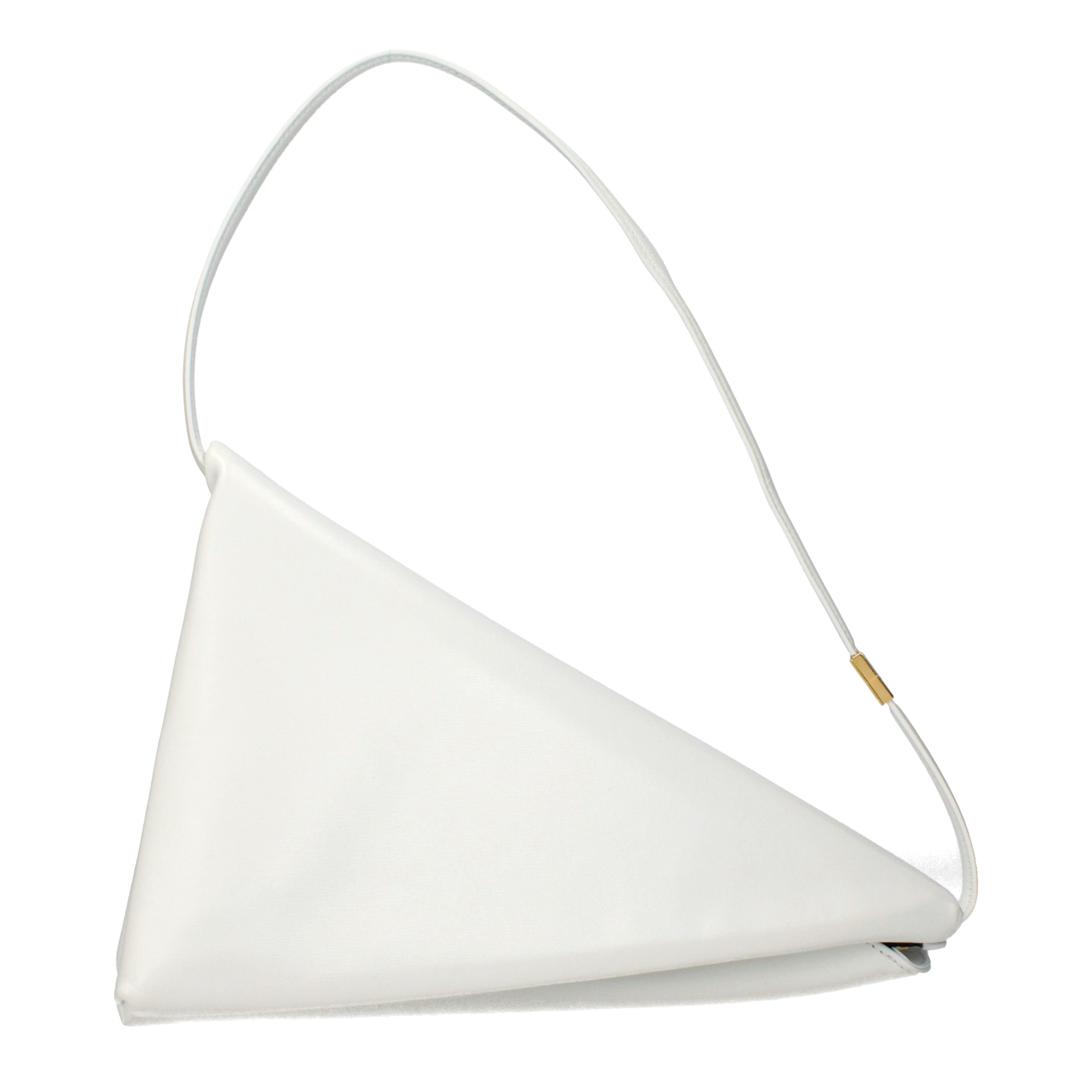 Marni White Leather Shoulder Women's Bag